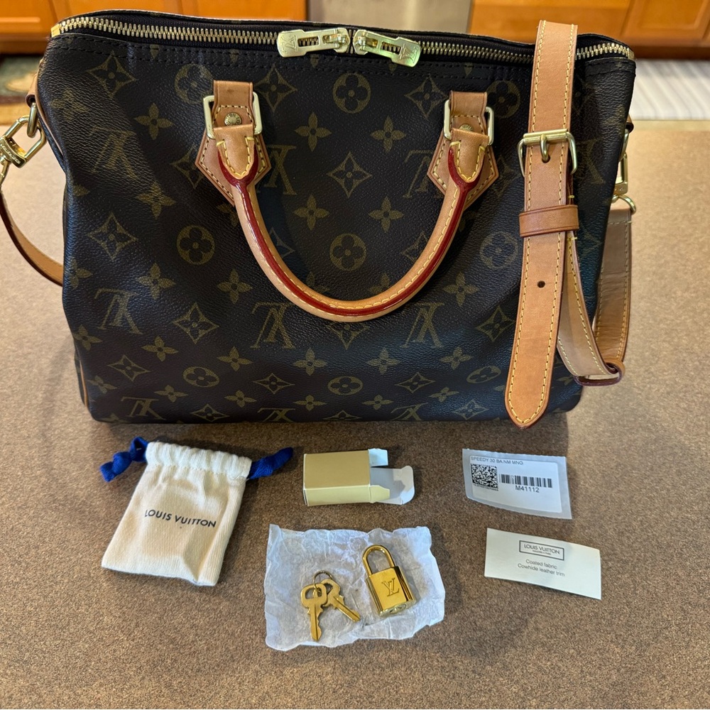 Louis Vuitton Monogram Brown Crossbody Bag